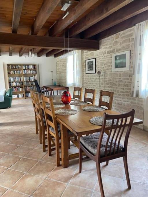The Charming Private Farmhouse At La Grenouillere Puyreaux Exterior foto
